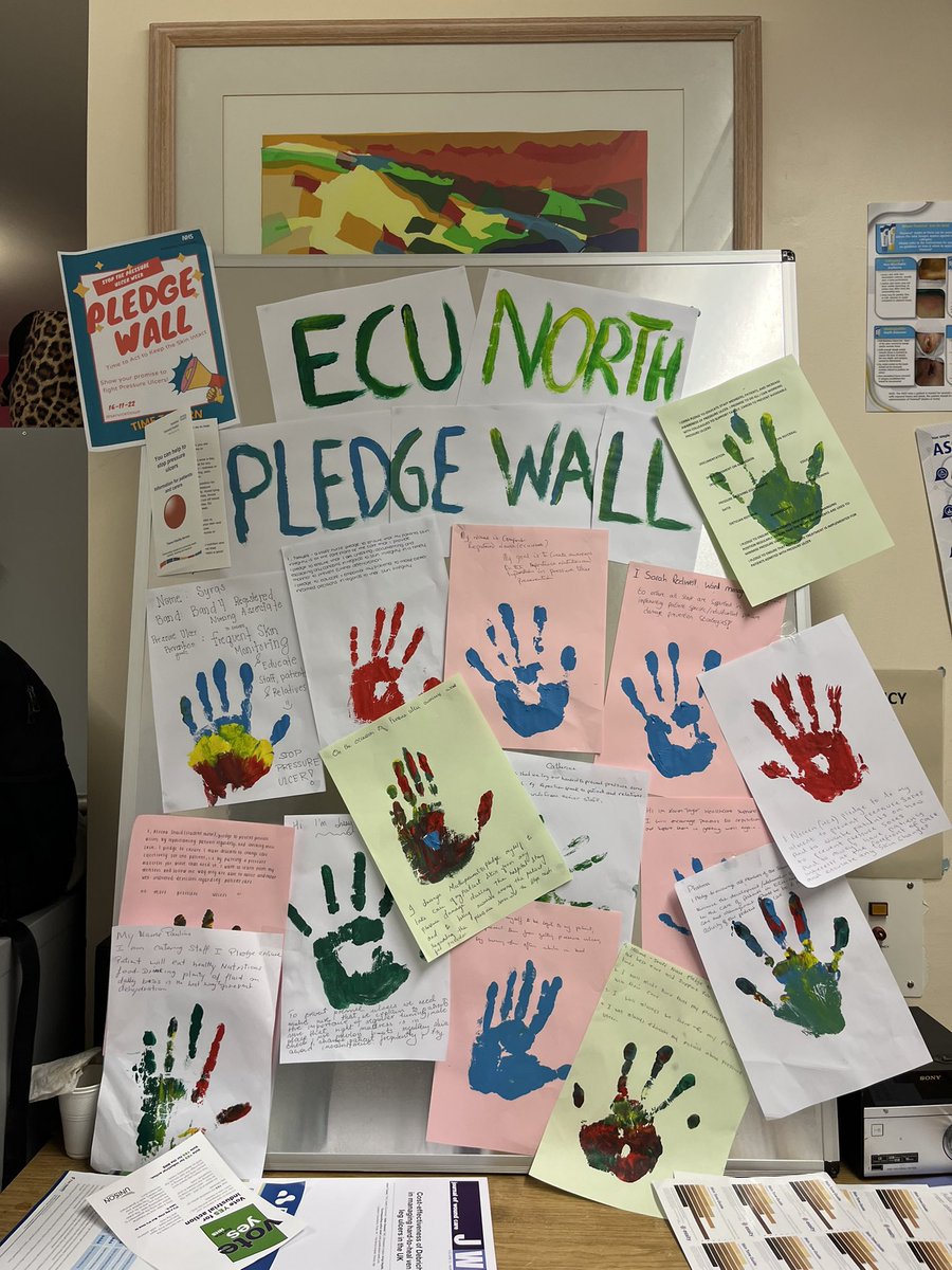 mcmanusb's tweet photo. Super proud of all the staff that made such efforts to make their pledges today. Well done and huge thanks @ServiceTissue for supporting this essential work. My pledge is up… let’s keep the momentum going @NHSHomerton #stopthepressure #timetoturn #⭐️teams #⭐️staff https://t.co/Lvm3nWXipT