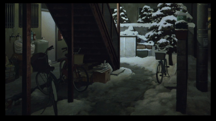 aalong64's tweet photo. I love the winter setting of Tokyo Godfathers, it can be beautiful but also really captures the dirty unglamourous side of winter in the city, once the novelty of the fresh snow wears off and you've just been trudging through slush for weeks https://t.co/Y9SbQih3Vj