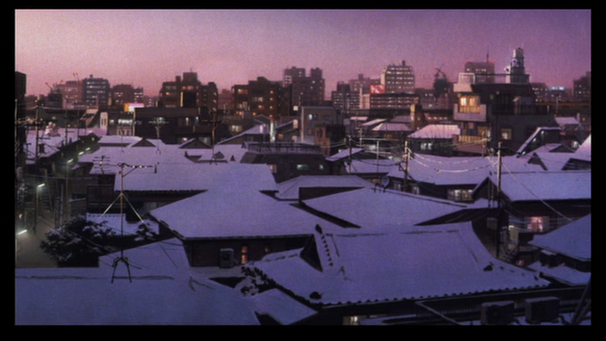 aalong64's tweet photo. I love the winter setting of Tokyo Godfathers, it can be beautiful but also really captures the dirty unglamourous side of winter in the city, once the novelty of the fresh snow wears off and you've just been trudging through slush for weeks https://t.co/Y9SbQih3Vj