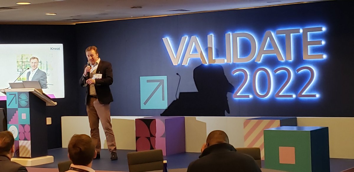 AcumenMichele's tweet photo. Eddie Ryan's in the house! Keynote @KneatSoftware #validate2022 
#digitalvalidation #Acumen #Collaborate #Innovate #Accelerate #Transform https://t.co/9BMioiIMCL