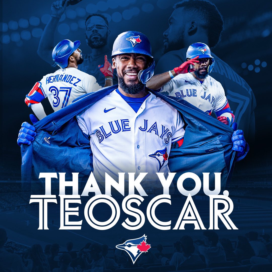 Toronto Blue Jays on X: For what you've meant to our team and the  community, thank you, Teoscar 👏  / X