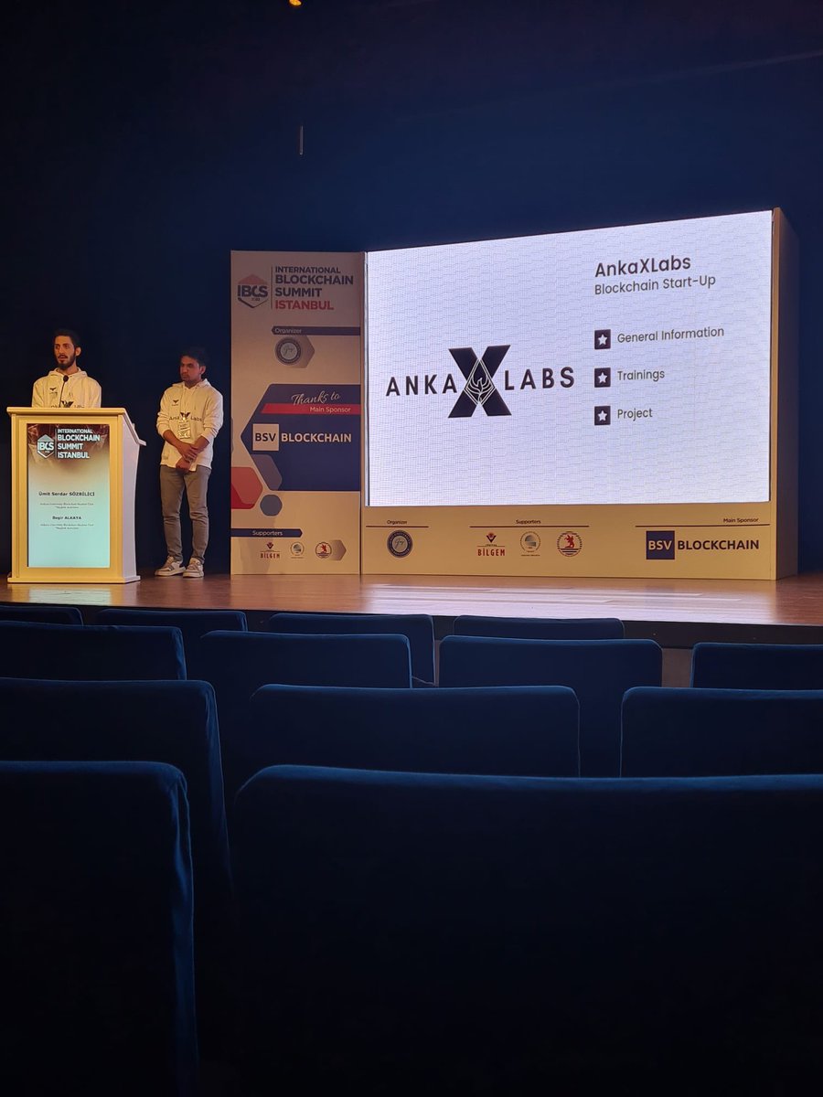 AnkaXLabs's tweet photo. Startup Presentation of AnkaXLabs 
#InternationalBlockchainSummit https://t.co/ItV5iWo6OD