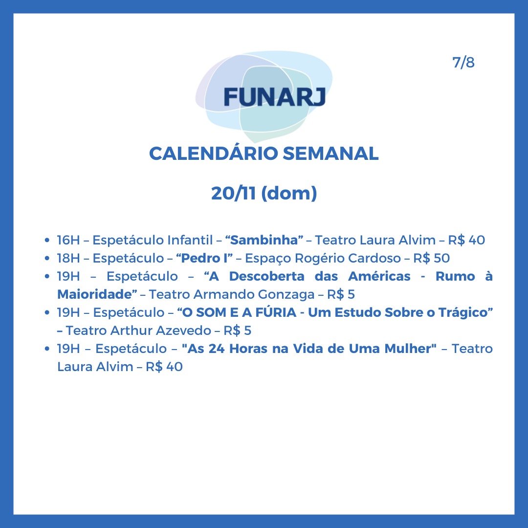 funarj's tweet photo. Assista espetáculos, shows e concertos por um precinho camarada 🤏 https://t.co/tQefMMaw3G