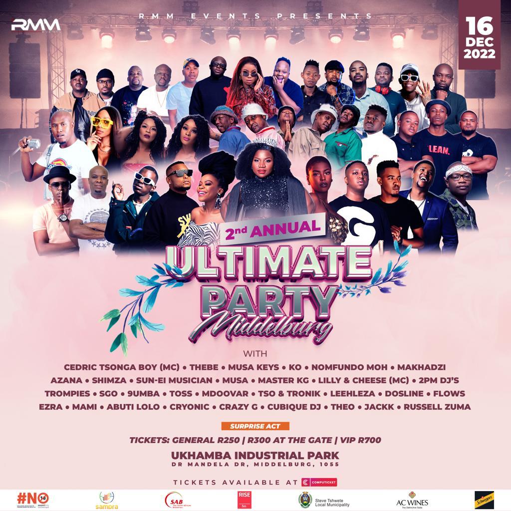 At this time on the 16th December we will be getting ready for the #UltimateParty! 

Secure your tickets here: bit.ly/3BmVRhf