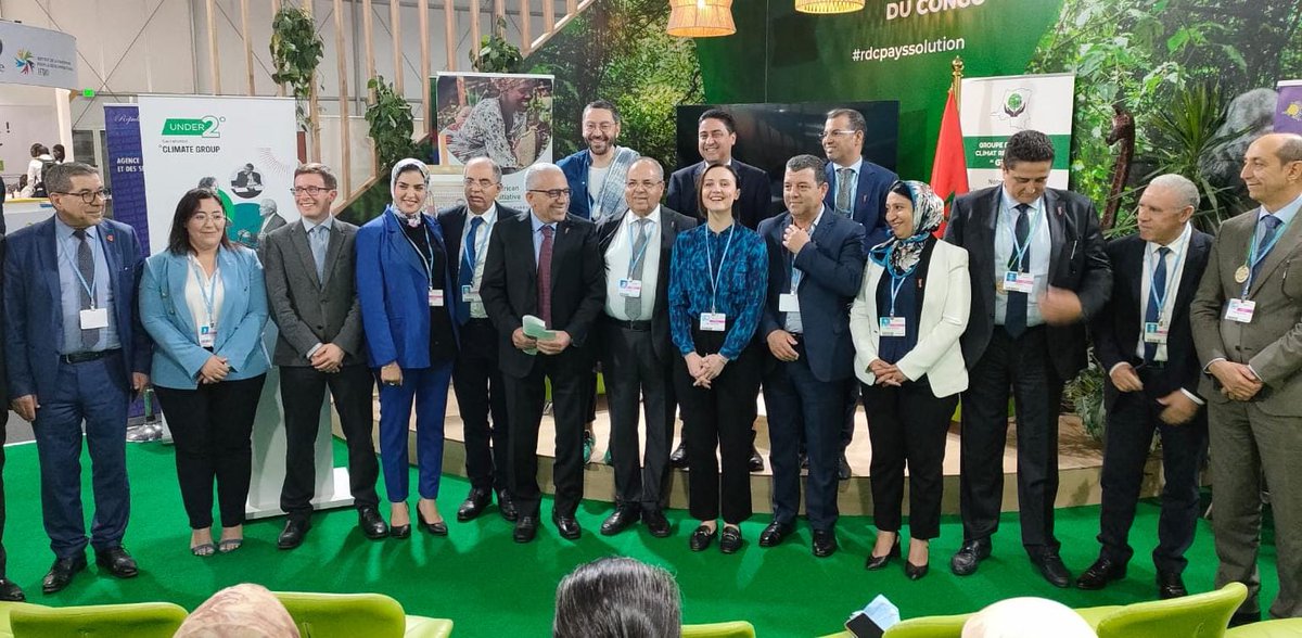 fmdv_org's tweet image. #HistoryInTheMaking! #COP27 All 12 Regions of Morocco supported by FMDV+@ComSISTIF+Association Moroccan Regions, signed net zero @Under2Coalition MoU making all Morocco &amp;amp; its 37.7 million inhabitants the new global champions for a net-zero future Thank You @MairiMcAllan 4 joining