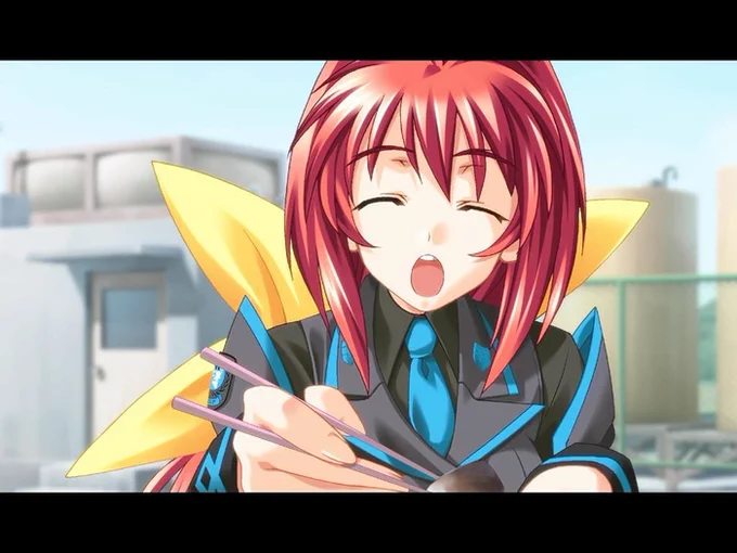 #マブラヴ #muvluv#マブラヴアニメ カットされたけど見たかったシーン屋上での食事の一幕「00ユニット」は「純夏」なのか任務と愛情の間で思い悩むタケルちゃんという静かだけどお気に入りのシーンですね 