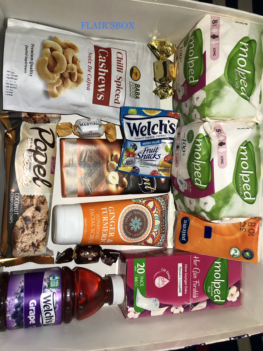 TheBukolaTaiwo's tweet photo. Period care package curated with love by @FlairsBox ❤️❤️ https://t.co/AVndGV5imK