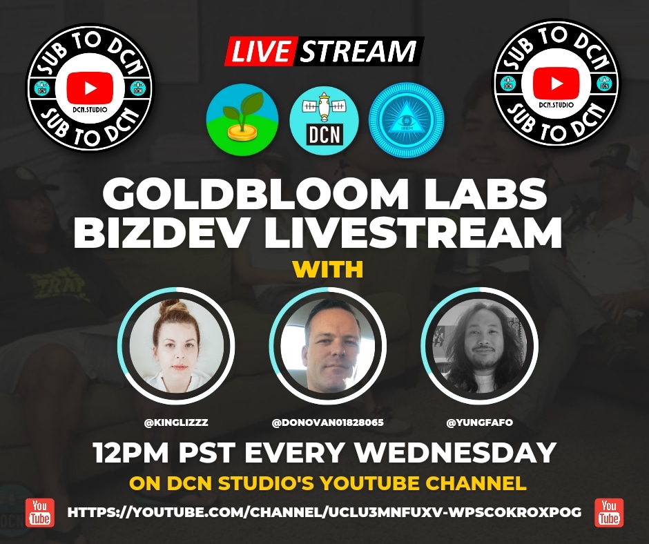 🥷 Fɍɨɇđ Ɍɨȼɇ NɨnɉȺ 🥷 (@friedriceninja_) on Twitter photo Its that day of the week again people 📡🌱👁 #BIZDEV #UPDATES <a href="/goldbloom_labs/">Goldbloom Laboratories</a> <a href="/StudioDcn/">DCNstudio.eth (📡,📺)</a> @i3em #communities #livestream
#SUBTODCN :
youtube.com/channel/UCLu3M…
#CRYPTO #WEB3 #STUDIO #NEWS #UPDATES #GOLDBLOOMLABS Its that day of the week again people 📡🌱👁 #BIZDEV #UPDATES <a href="/goldbloom_labs/">Goldbloom Laboratories</a> <a href="/StudioDcn/">DCNstudio.eth (📡,📺)</a> @i3em #communities #livestream
#SUBTODCN :
youtube.com/channel/UCLu3M…
#CRYPTO #WEB3 #STUDIO #NEWS #UPDATES #GOLDBLOOMLABS