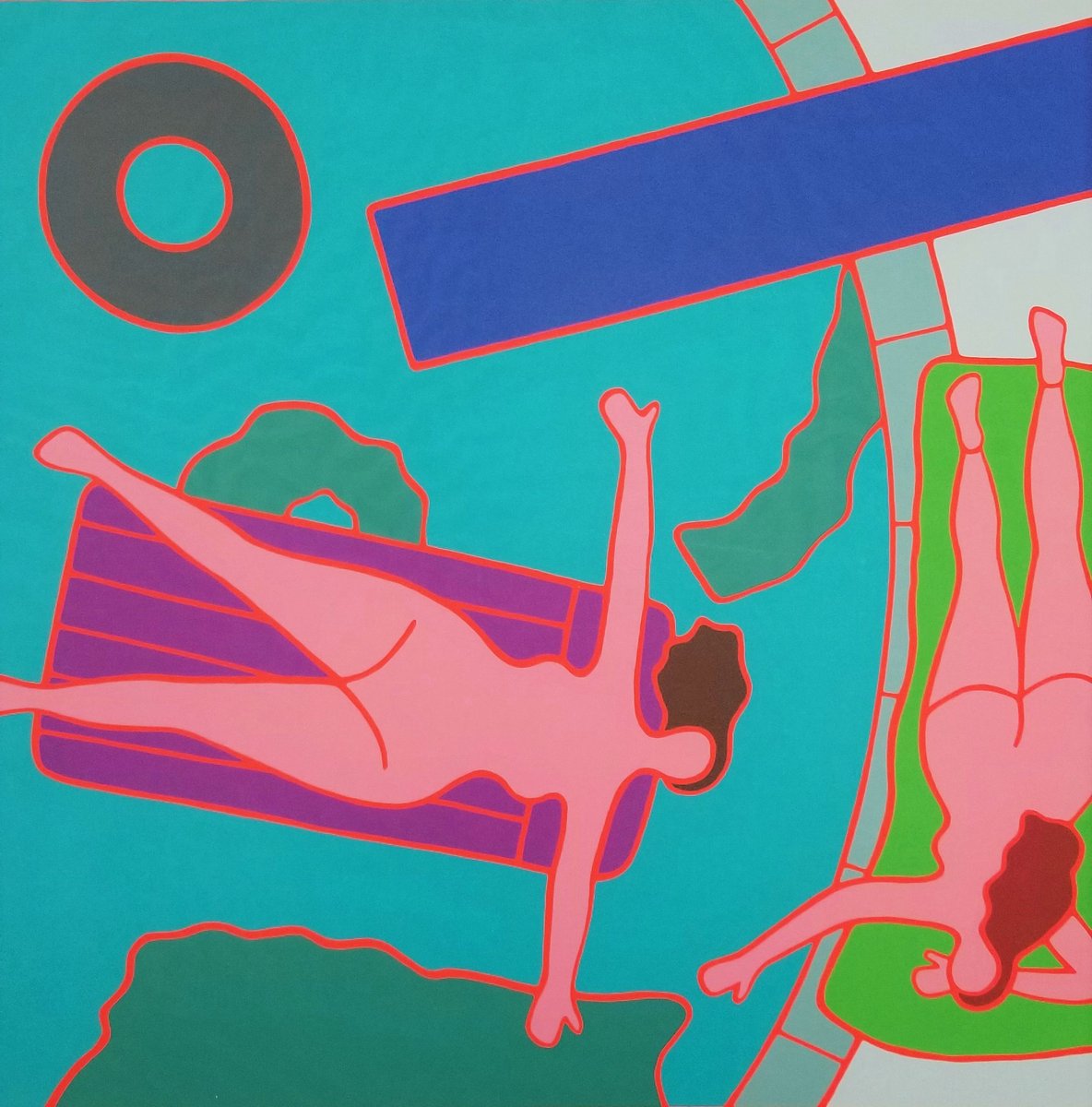GravesIntlArt's tweet photo. Artist: #DanMay (American, 1955-)
Title: "Sun Therapy"
Year: 1982
Medium: Original Signed #Screenprint
LE: 1/150
Sheet size: 30.88" x 29.13"
Image size: 23.13" x 23.13"
•
#1stdibs #artsy #davidhockney #hockney #henrimatisse #matisse #pool https://t.co/QfT3VLWQWJ