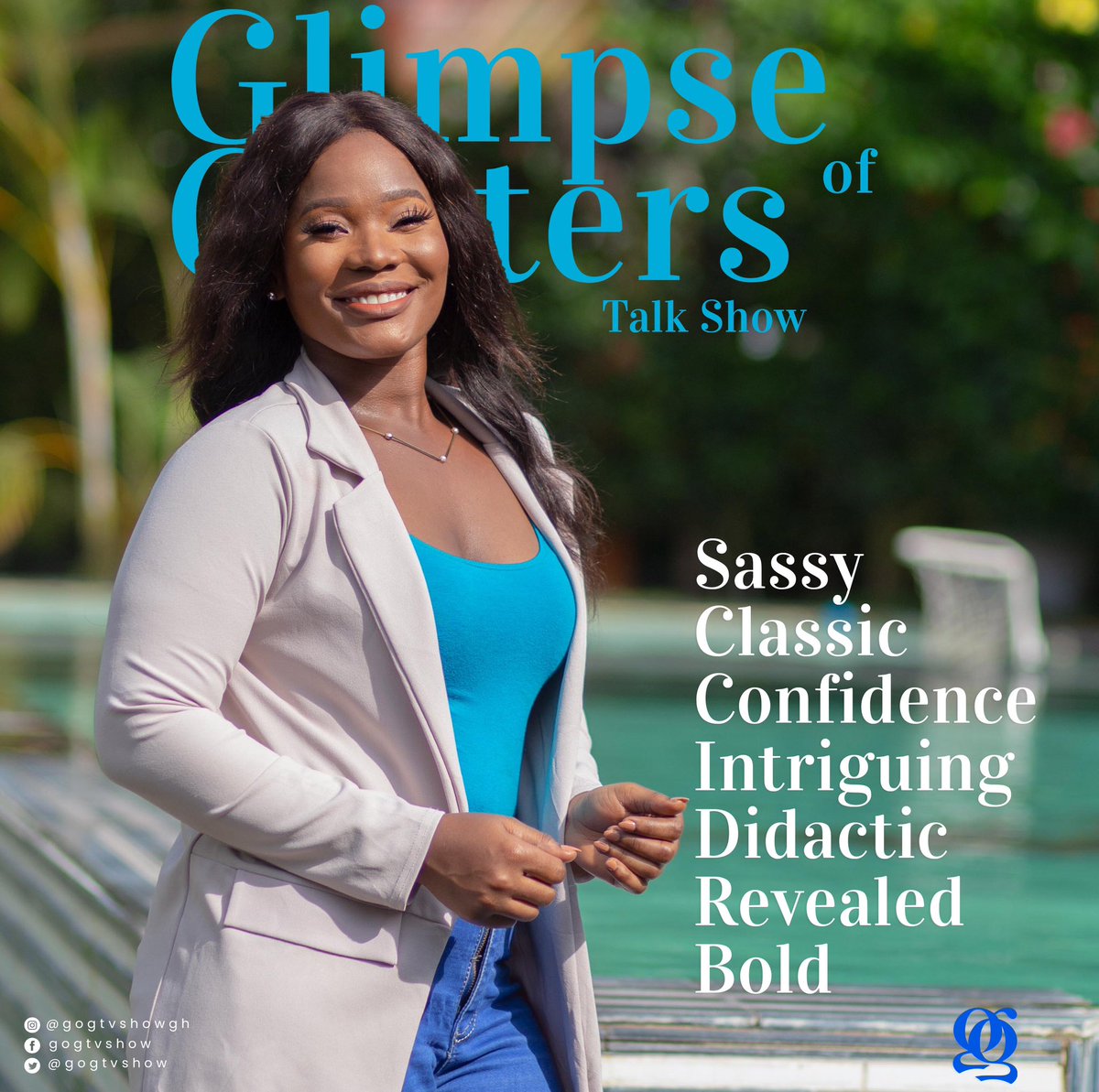 gogtvshow's tweet photo. There two types of people in this world it’s either the “Talker “or the “Doer “.

Click,Like and Share Glimpse of Glitters [G.O.G] talk show,for more updates on a Glimpse of glittering ✨ entrepreneurs.

Proudly brought to you by;
@Cinemzonia Network https://t.co/M83JPep2J3