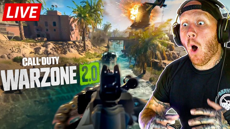 timthetatman's tweet photo. 🔴LIVE 

y’all ever lose power on warzone 2 launch day and lose 85k viewers?? me either lol first stream of the day let’s get it 

https://t.co/1BMxvHVvv6 https://t.co/yXg8z2YPHd