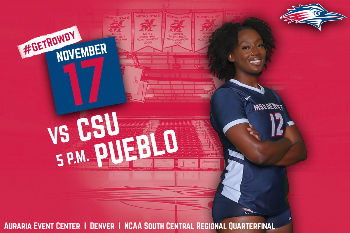 MSUDenverVB's tweet photo. Time to dance 😤

😈 @GoPackvb
🕔 5 p.m.
📍 Auraria Event Center
🎟️ https://t.co/YRDwYEX3Ey
🖥️ https://t.co/32s5vMmTIW
📊 https://t.co/Z0EdLMJMXw
🗒️ https://t.co/ObQx9NCtbK
📰 https://t.co/TI86qjXxAv
🏆 https://t.co/3PHHCBzaV7

#GetRowdy🔴🔵 https://t.co/YMwJeSAWQ1