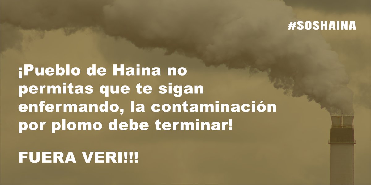 desamparadosrd's tweet photo. ¡QUE SE HAGA JUSTICIA!
@SaludPublicaRD @ambienterd 

#SOSHaina #airequemata #HainaSinPlomo #justiciaparahaina #luisabinader #saludpublica #ambienterd https://t.co/SY4A3OlJ4E
