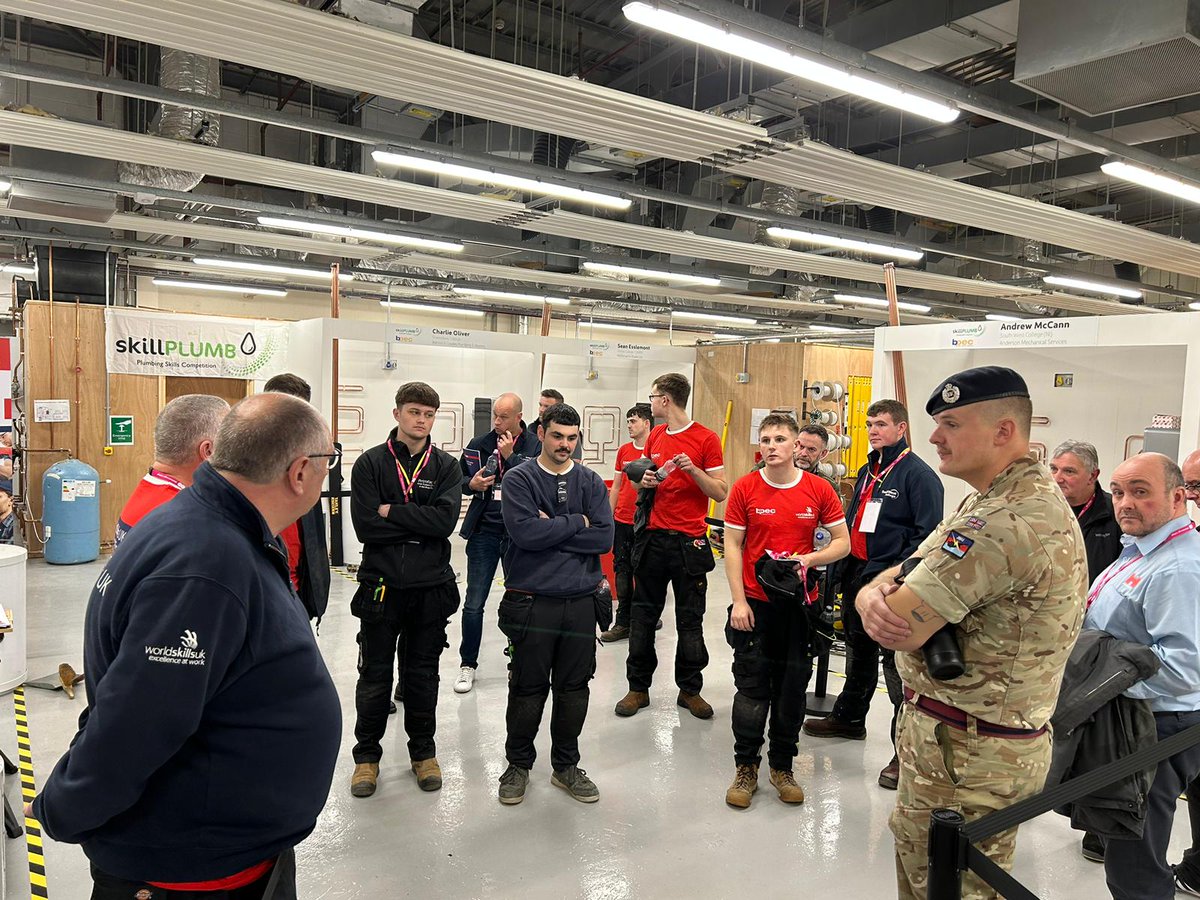 SNIPEFtraining's tweet photo. And that's a wrap for Day 1 of the #SkillPLUMB National Final Competition. All eight competitors will return tomorrow to continue their practical tasks. #WorldSkills #Plumbing https://t.co/HUzENkD1a7