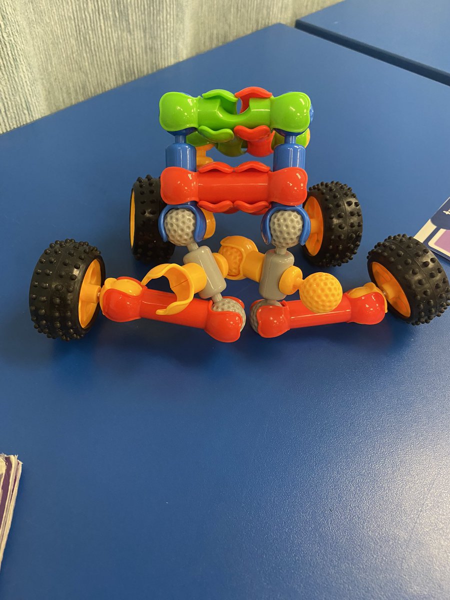 PhilipPreK's tweet photo. Had a few more amazing people purchase STEM activities from my Amazon wishlist! I love how creative the kiddos got today during centers as they worked together to plan and create! #BBOPride https://t.co/M9jKQXNXhD