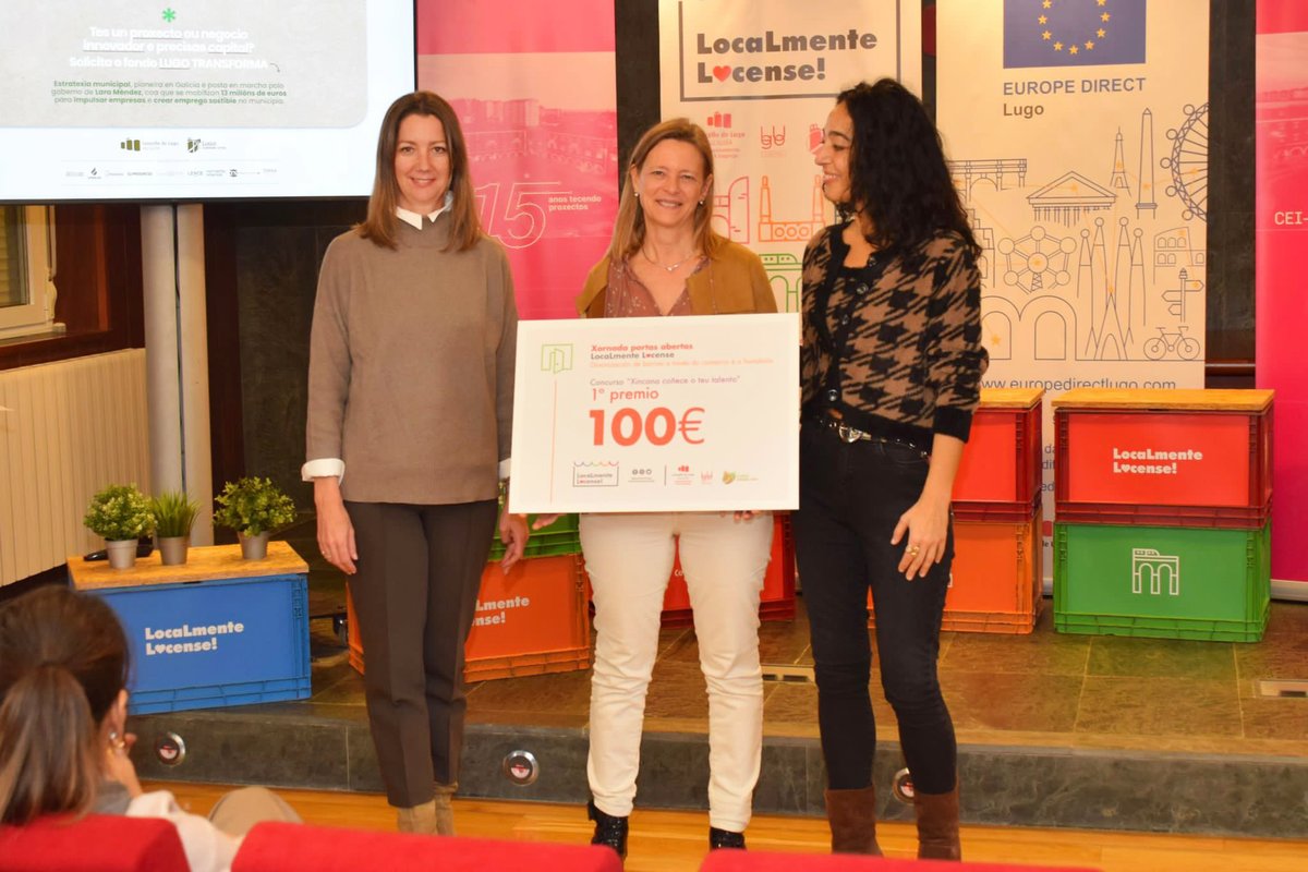 concellodelugo's tweet photo. 🚪🚀👋 HOXE, o Centro de Empresas e Innovación do Concello (#CEINodus) recibiu a #Lugo coas portas abertas!

A Alcaldesa @LaraMendezLopez participou na xornada de portas abertas do CEI-Nodus, enmarcada no movemento #LocalmenteLucense https://t.co/6vnF4owgwi