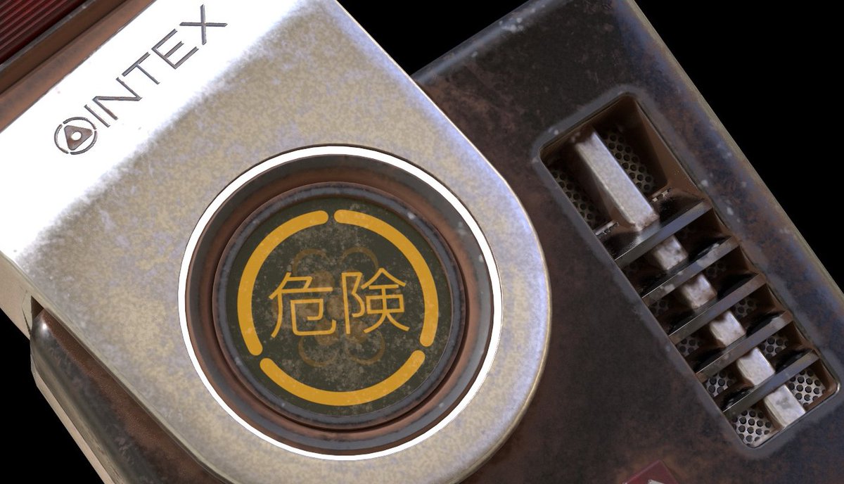 pixel_adrift's tweet photo. A couple more of the items for the @spaceplusnft!
This is a spectrometer/geigercounter/thermometer, for assessing atmospheric risks on new worlds~
#3Dart #3DCG #Substance3D #SubstancePainter #Maya #NFTs #spaceplusnft #web3 https://t.co/pwz9Xq07Jn
