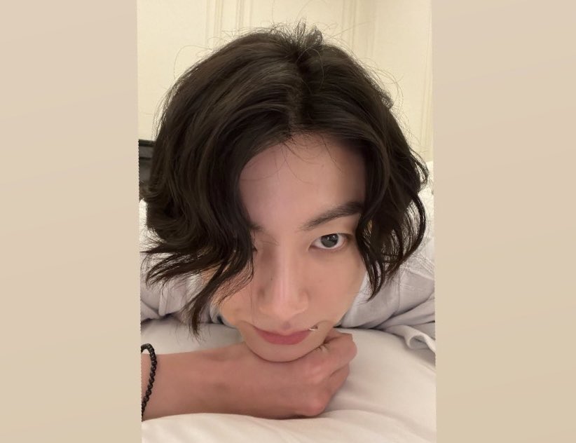 random jungkook pics on Twitter "RT googiefolder jungkook’s bed selcas"