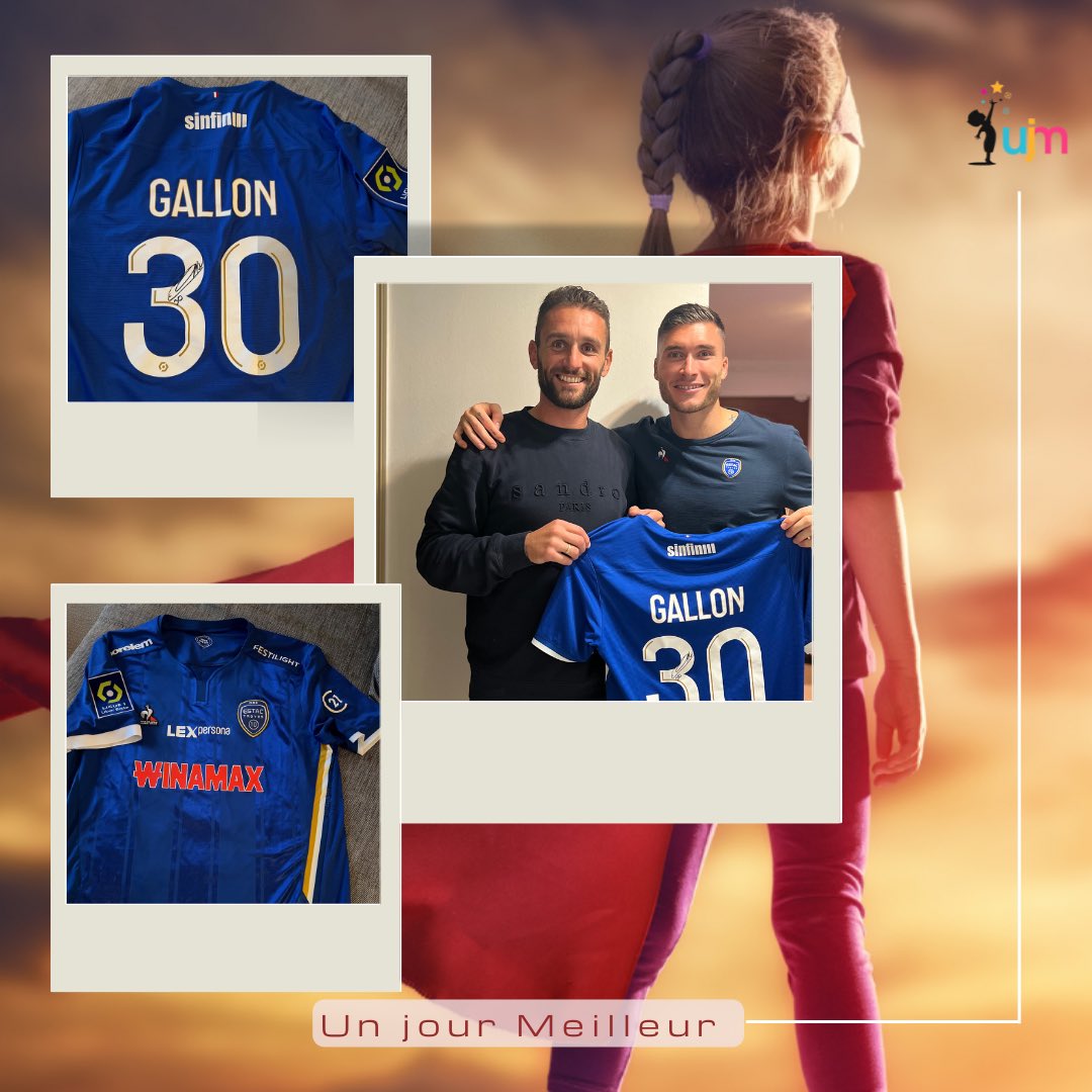 Nous reprenons la vente aux enchères 😉
Vous pouvez retrouver ce magnifique maillot de <a href="/GauGallon/">Gauthier gallon</a> dédicacé ✍️
Merci Gauthier🤩☺️
ebay.fr/itm/2252551781…