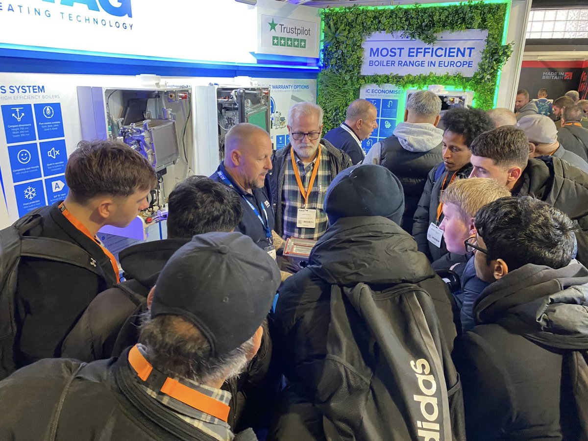 atagheating's tweet photo. It was great to see so many of you at PHEX Chelsea today. If you’re visiting tomorrow pop down to our stand for a product demo and chat with #TeamATAG 
#PHEX2022 #MostEfficient #ATAGHeatingTechnology #PHEXChelsea https://t.co/Os4q9WyTpQ