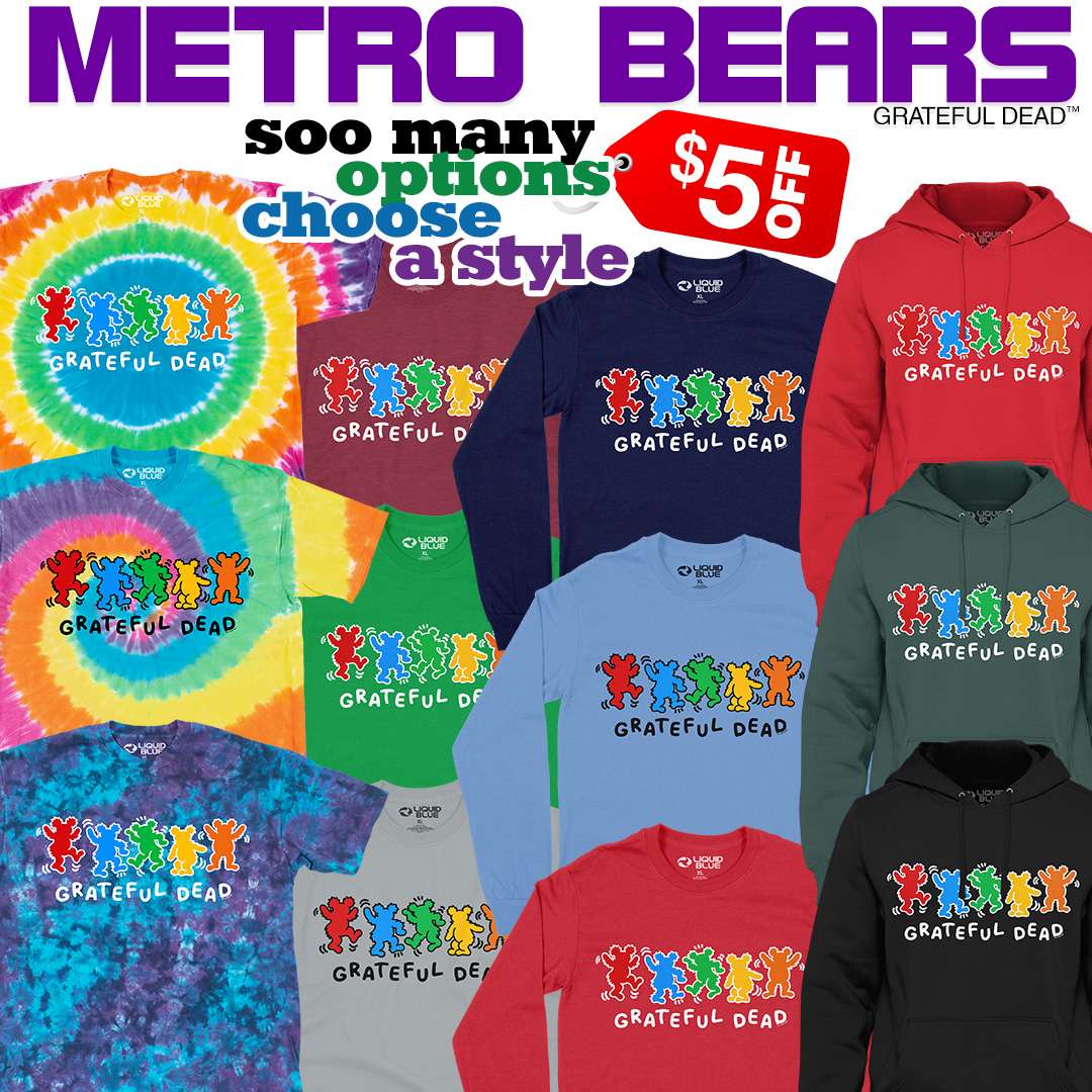 売り切れ必至！ グレイトフルデッドベア 28体/Liquid Blueリキッド