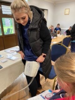 SheraleeBearne's tweet image. What a fantastic day at Cambridge’s practical skills day. Lovely showing the benefits of #WoundExpress @Huntleighdiag
