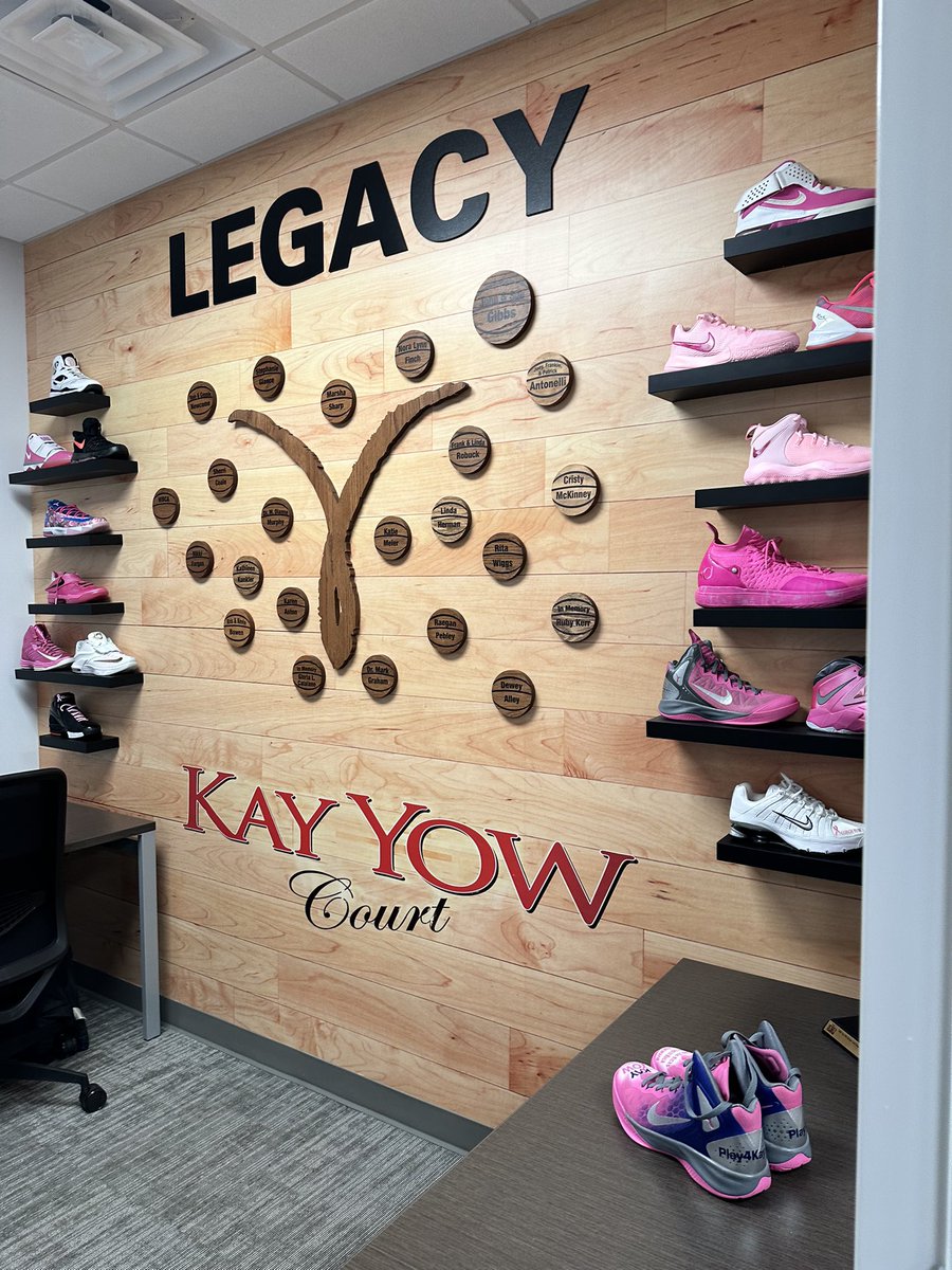 Over the past 12 years, a nation of coaches have united in the fight against ALL cancers affecting women. Play4Kay stories give hope, courage, and strength. Today, our team learn first hand about why they play ! 
Visionary. Leader. Champion.