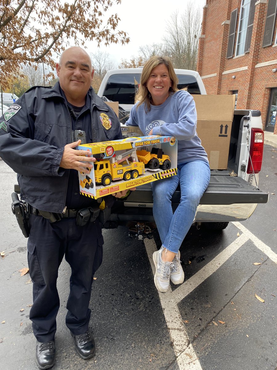 Gettin' in the holiday spirit 🎁

The Dublin Community Preschool just donated a *truckload* of toys ahead of our Fill A Cruiser holiday toy drive!

Join in the giving on Dec. 3 at the Justice Center from 10 a.m. to 2 p.m.
