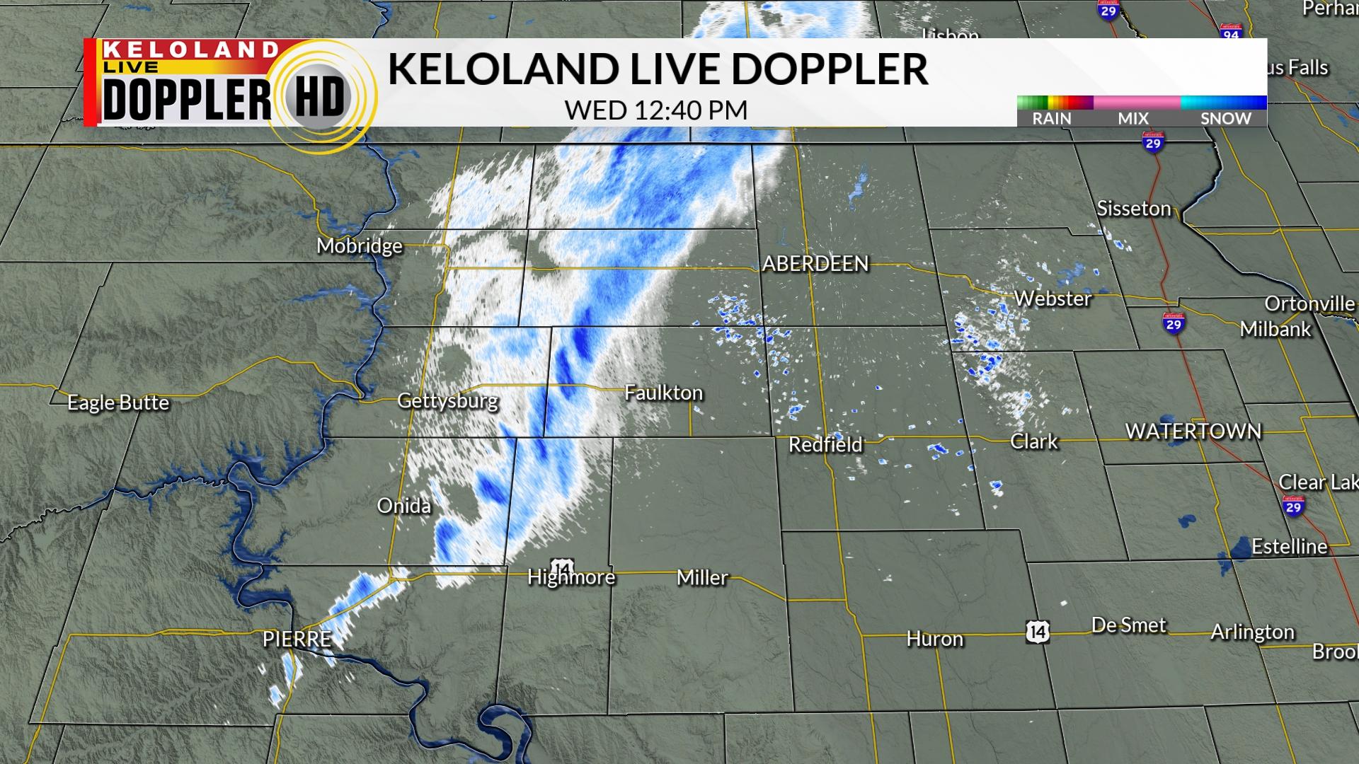 KELOLAND Weather on Twitter "A line of moderate snow from the SD/ND
