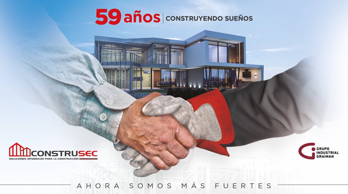 ¡Hoy estamos de aniversario! 👏🏻

Durante estos años aprendimos que la innovación y la calidad son los respaldos más fuertes para seguir creciendo #LaNuevaEraDeLaConstrucción