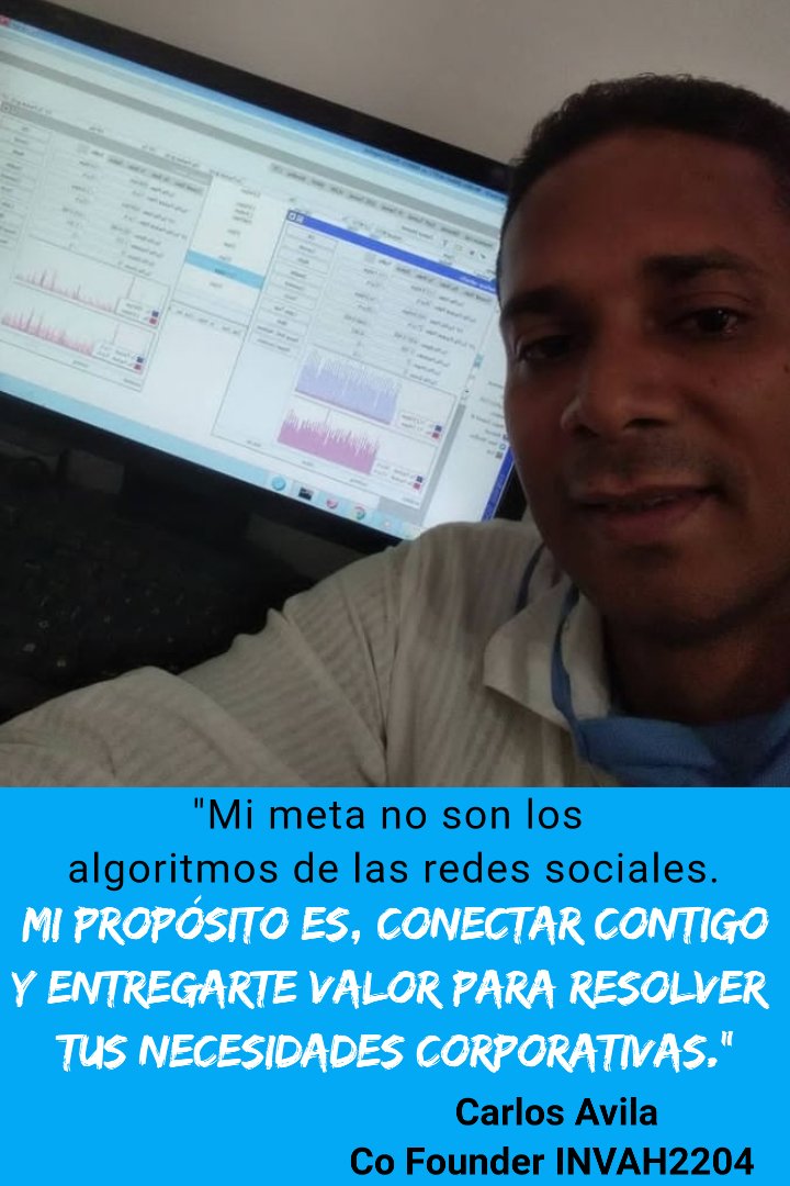 AvilaCarlosd's tweet photo. A mi red, con aprecio y respeto agradecería que compartas esta publicación.  Gracias de antemano.

 Y si es tu caso conversemos. 

Por el éxito.

#venezuela #tics #talentohumano #negocios #compras #outsourcing #business #transformaciondigital #pymes #empresas #avilacarlosd https://t.co/XobcyZ7oPV