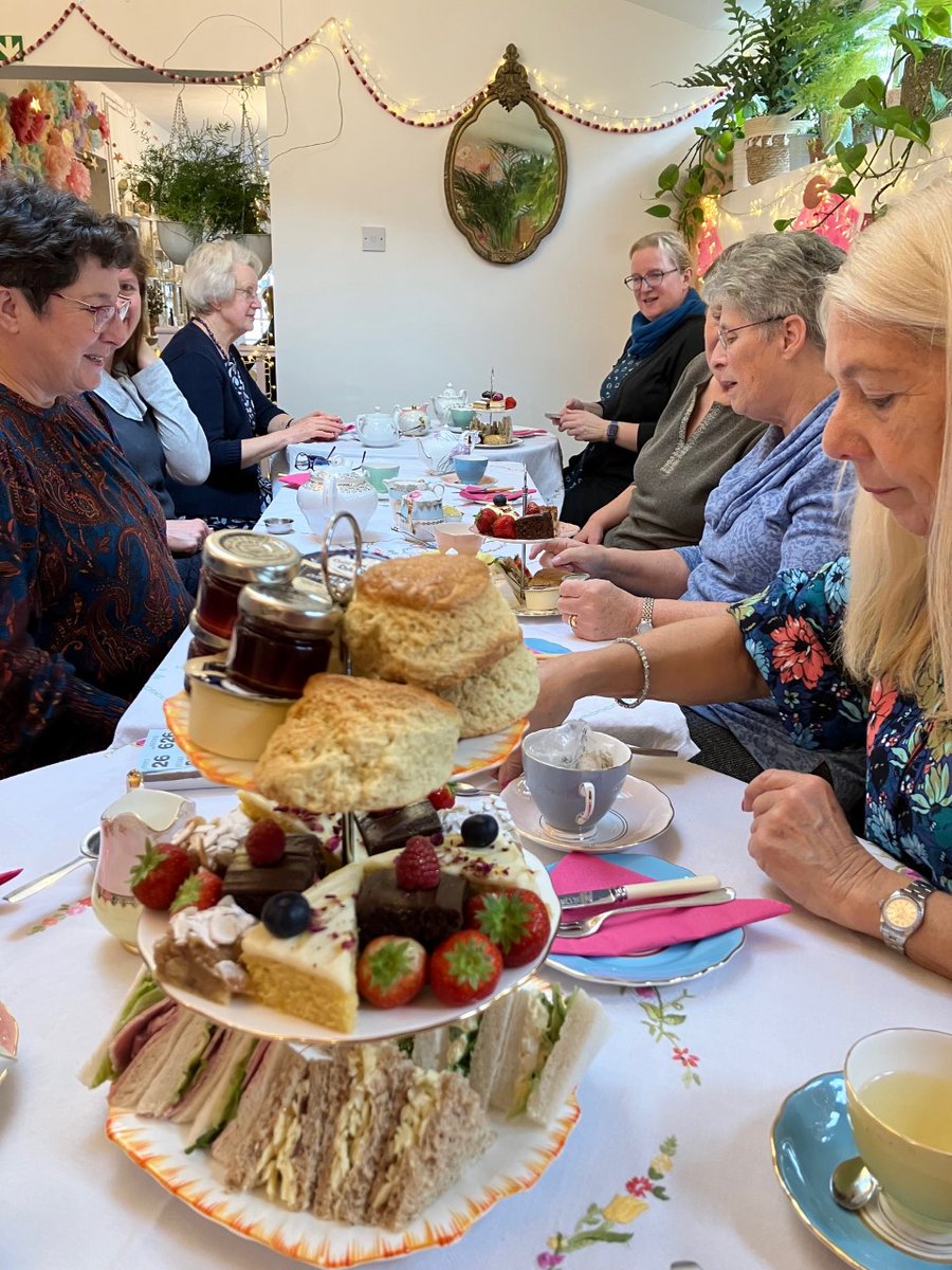 haslingtonwi's tweet photo. Members enjoyed a delicious afternoon tea at Poppy's tearooms in Northwich https://t.co/5ZVbJ8wUDS