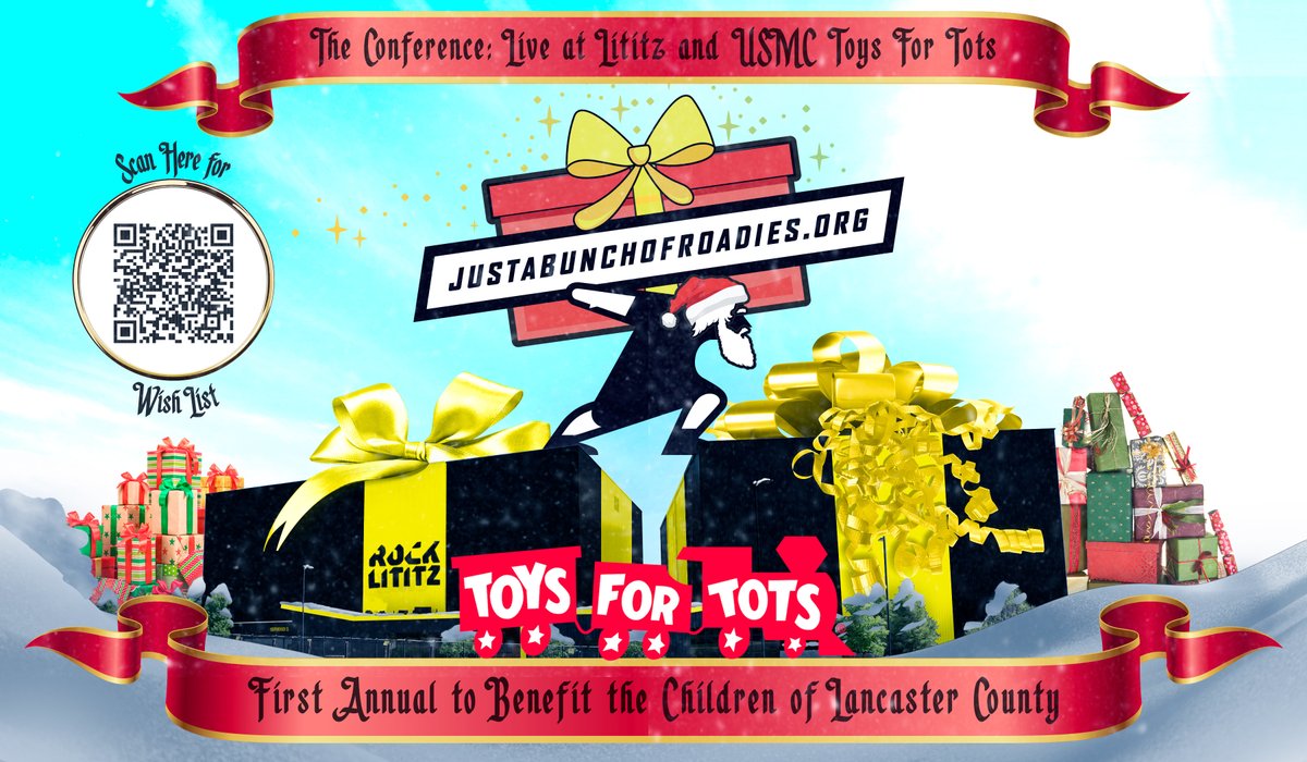 conference_live's tweet photo. Want to give back this holiday season? Donate a toy for our First Annual Toys for Tots Benefiting the Children of Lancaster County from our Amazon Wish List.  
 
https://t.co/1F41L5VeaW https://t.co/zAB7uJjEhW