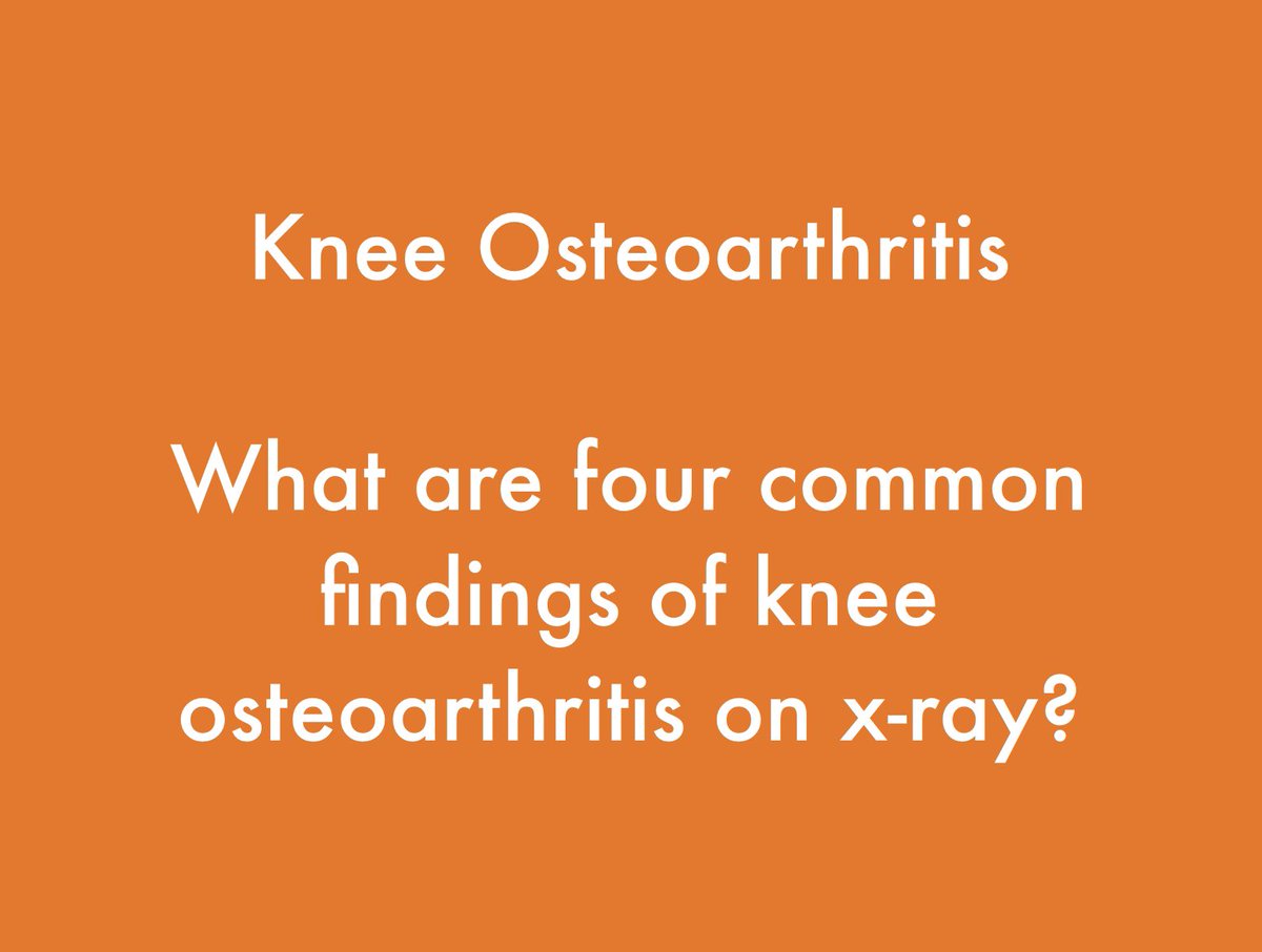 CompletePMR's tweet photo. #CompletePMR #PMR #Physiatry #MedEd #MedTwitter #knee #osteoarthritis #xray https://t.co/VsgeynUyJ4
