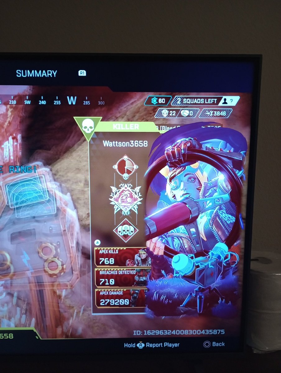 Justinpratt1996's tweet photo. @RSPN_Hideouts this was in my little cousin's game that just downloaded Apex Legends over 20 kills and 4,000 damage and they have a hair loom as well how does this game expect not to die when new players have to deal with this https://t.co/jYxAorXyye