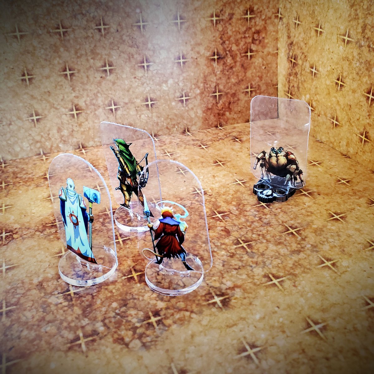 ArcknightGames's tweet photo. So cute, yet so evil. What would you do if you came across this little guy on your adventure? 🕷

#adventuring #dndgame #evilspider #spiderqueen #cutespider #adventuregroup #dndcampaign #outofthebox #customminis #rpgminiatures https://t.co/x5TbTSU17p