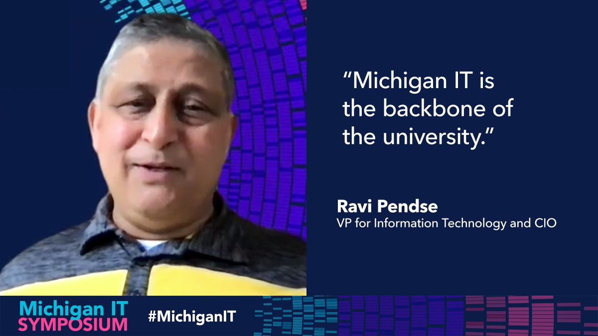 umichTECH's tweet photo. The #MichiganIT community has come together and supported the campus, especially during the pandemic. We come together to celebrate and learn from each other, & do outstanding things together. I am so pleased with how kind, caring, & empathetic people are. #UMich #UMichTalks https://t.co/4twMmroJTY