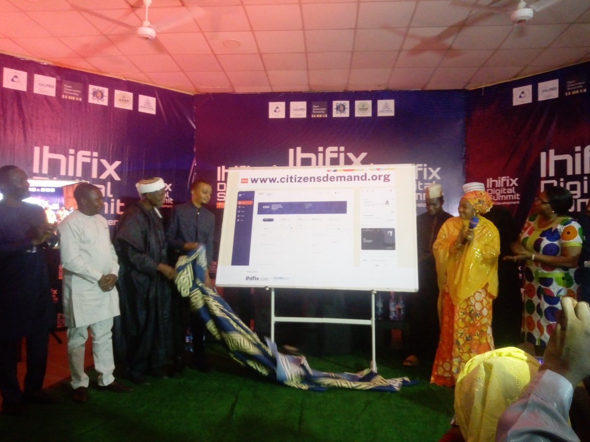 calped4devt's tweet photo. Today @calped4devt Participated In The IHIFIX Digital Summit For Development 2022 With TheTheme; Leveraging Digital Technologies for Sustaining Gains Of The Open Government Partnership (OGP).

@ihifix @IhifixF @ogpkaduna @ogpnigeria @KAD_PBC

#IDS4DEV2022 #OGP https://t.co/ab5Egj2DpE