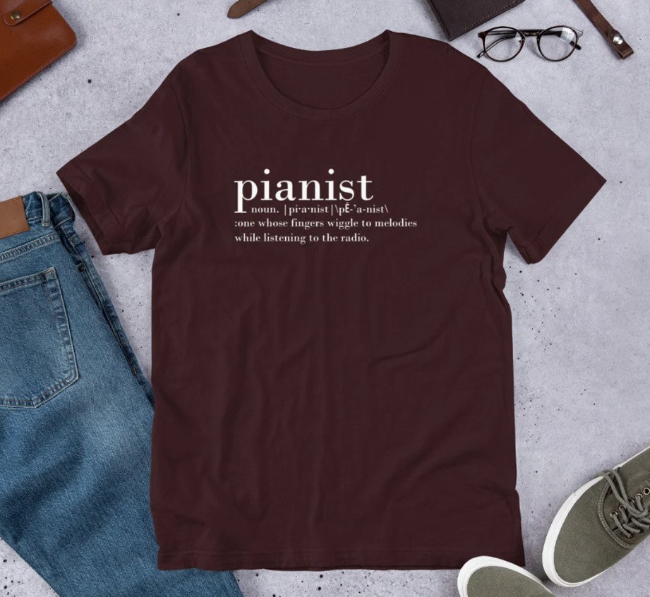 Check out this piece on my #etsy shop! Link in bio. 
#tshirt #tshirts #piano #pianoplayer #pianist #pianistsofinstagram #pianos #pianosolo #pianolessons #pianoteacher #pianolife #giftideas #gifts #giftsforher #giftsforhim #giftsforall  #giftsforkids #Holiday #Christmas