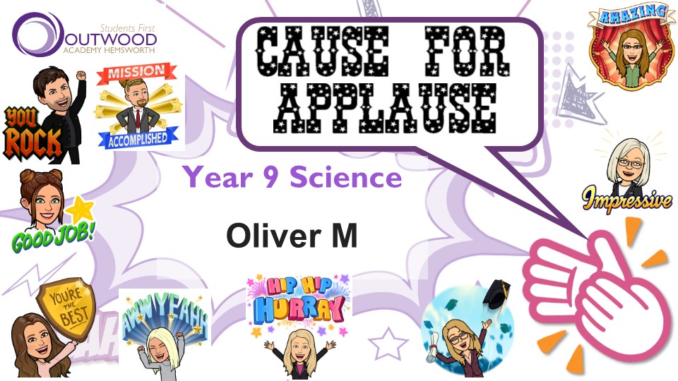 OAHemsworth's tweet photo. Well done to this week's Key Stage 3 Science Cause for Applause winners ππ #CauseForApplause #OAHScience https://t.co/pZQYzhK2ex