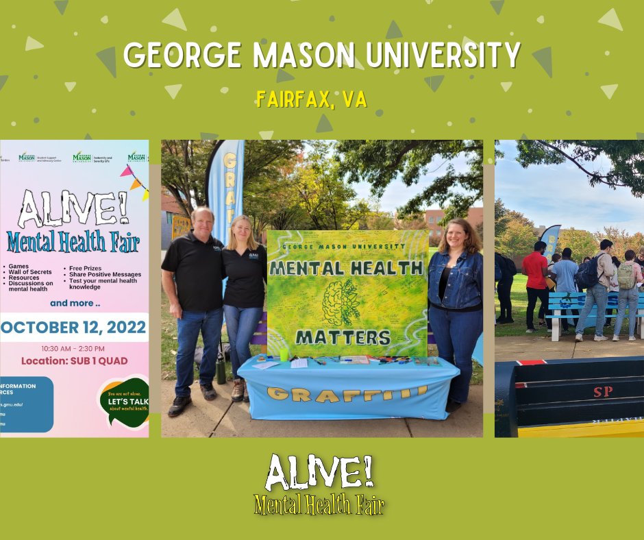 alivefair's tweet photo. From a student participant: "This was a fun way to learn more about sensitive topics. I felt very educated." For an engaging mental health &amp; suicide prevention program for your campus, bring Alive! Contact info@degy.com #AliveMentalHealthFair #SuicidePrevention #WellnessWeek https://t.co/4kWvu4YhfJ