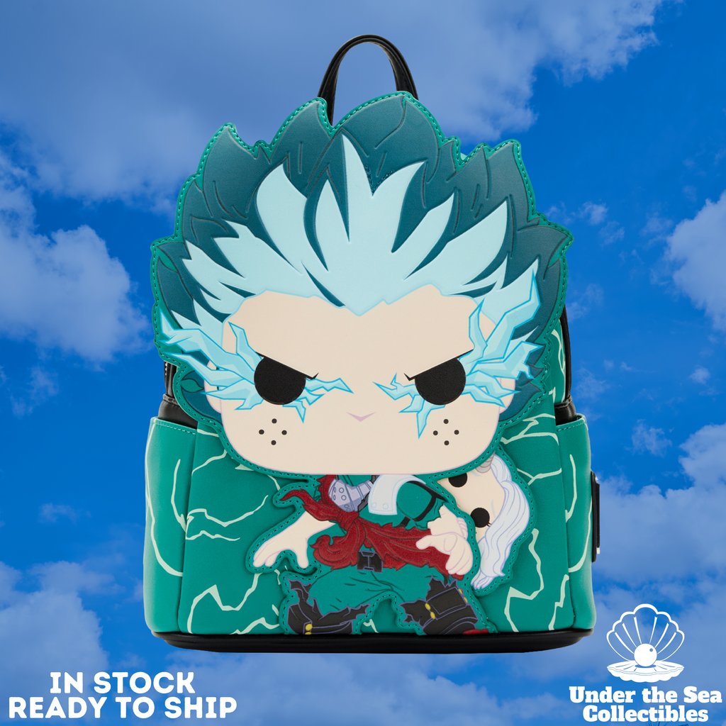 undertheseaco's tweet image. My Hero Academia Deku Infinity Loungefly Cosplay Mini Backpack in stock and ready to ship at Under the Sea Collectibles

#loungeflyaddict #loungeflyminibackpack #loveloungefly #loungeflydisney #loungeflybackpack #loungefly #loungeflystyle   #undertheseacollectibles