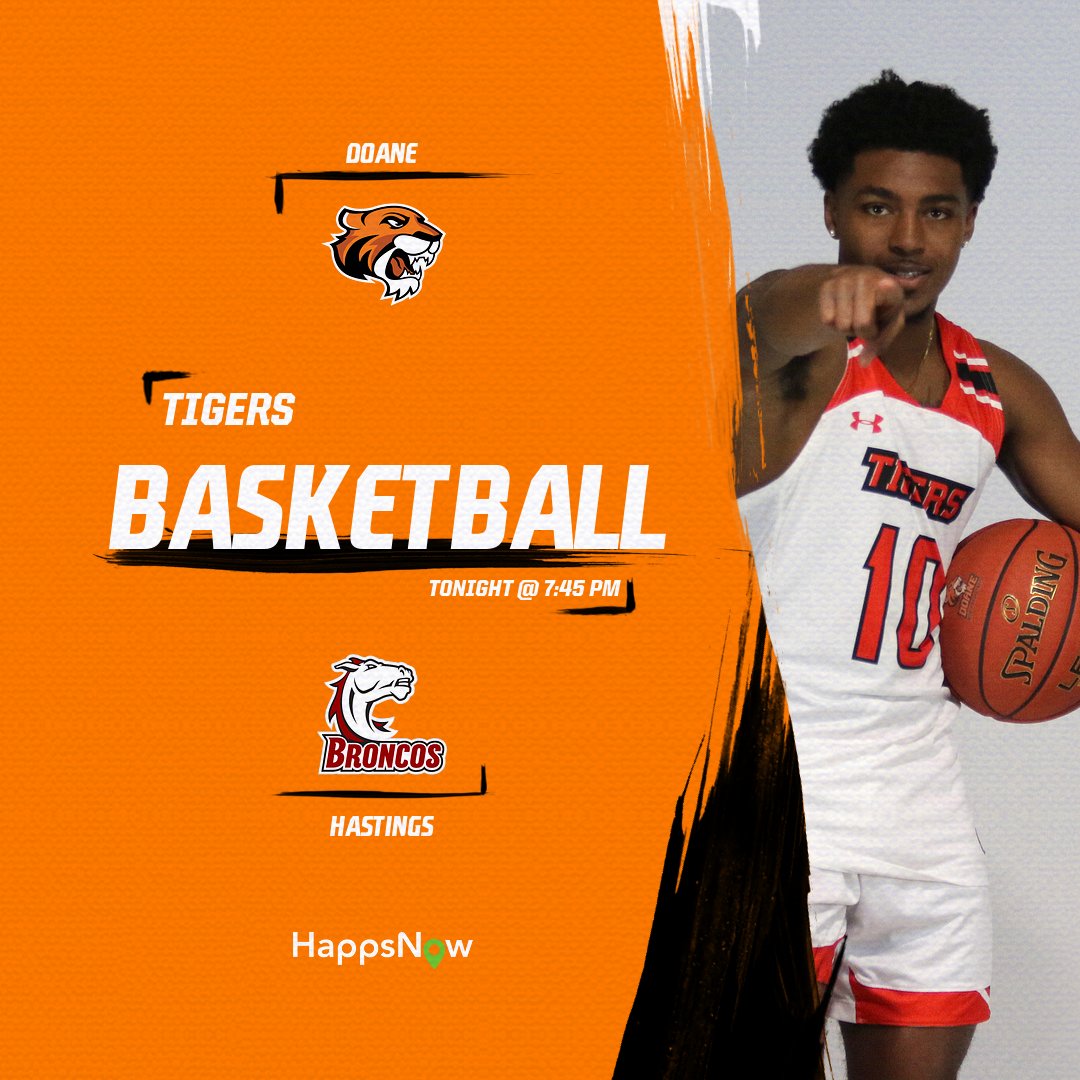 DoaneAthletics's tweet photo. Rivalry Night in the Haddix Center!

#DoaneWBB and #DoaneMBB take on Hastings

🏀 6:00 PM (WBB) - 96th all-time meeting
🏀 7:45 PM (MBB) - 232nd all-time meeting
🎟️ https://t.co/Wqx3oOg6Li
💻 https://t.co/x8Ff0rFowF
📊 https://t.co/JhQJPddpnE https://t.co/dUcbfKEyPA