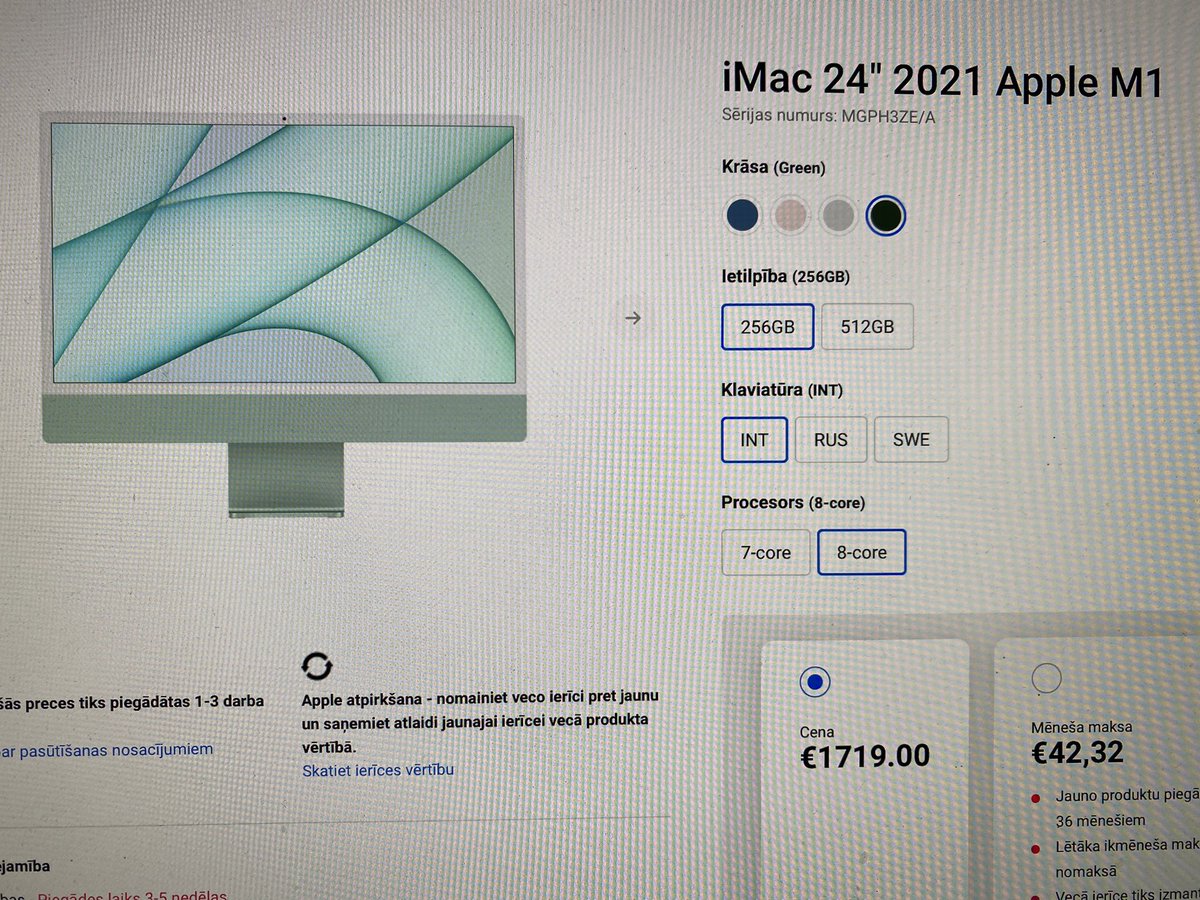 spunde's tweet image. Jautājums virpotāju arteļa kolēģiem: kur un kādu iMac virpu tagad pirkt? Grafiskajam dizainam, ne video. Mans 2015. gada aparāts lēnām sāk padoties. Vai nu jāinvestē uzlabojumos, vai jāpērk jauns… #dators