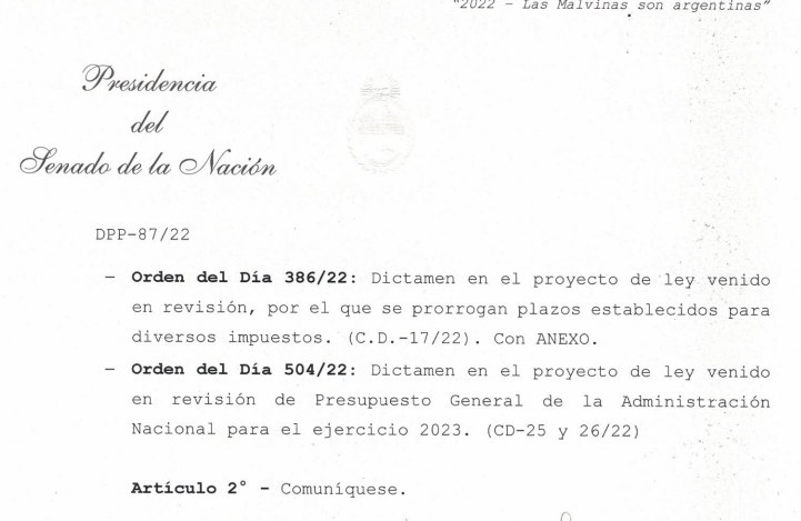 mariogoldmanr's tweet photo. #Presupuesto2023 #ReformaTributaria #Impuestos #Prorrogas
🕵️♂️seguimiento parlamentario
🩺Status: con media sanción de @DiputadosAR
📍Senado: sesión hoy 16/11/2022 (sanción de ley)
🕑16:15 hs aprox (últimos temas)
📅Vigencia de Ley: años 2022 y 2023
📺https://t.co/umHUQQeSQU https://t.co/Wks56S13Rn