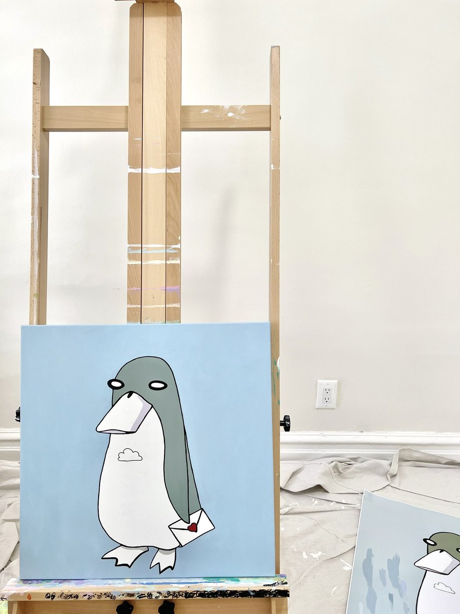 My most recent hand painted NFT, a Wassie! <a href="/wassieverse/">wassieverse</a> 
Enjoy your new home in the Cayman Islands 😊 @MellyCay_