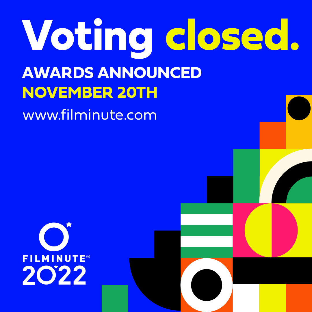 ⌛️ 🙏 Thank you film lovers, for participating in the 16th edition of the Filminute festival! Jury deliberations and voting/rating analyses are now underway to determine the 2022 winners. The awards page will go up on Sunday, November 20th.
#filminutefestival2022 #filmfestival