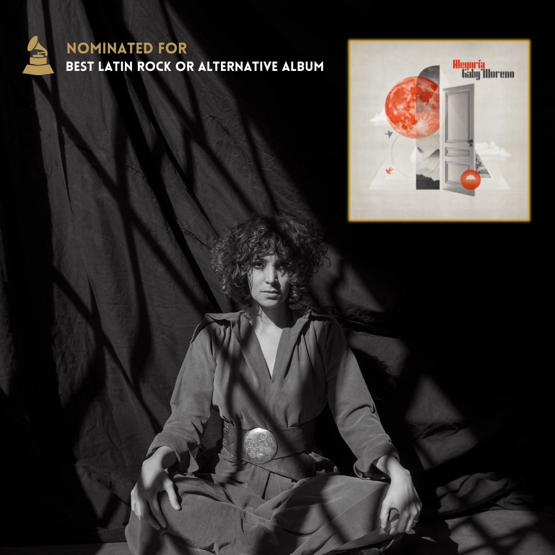 Congrats to Gaby Moreno for her nomination! #GRAMMYs