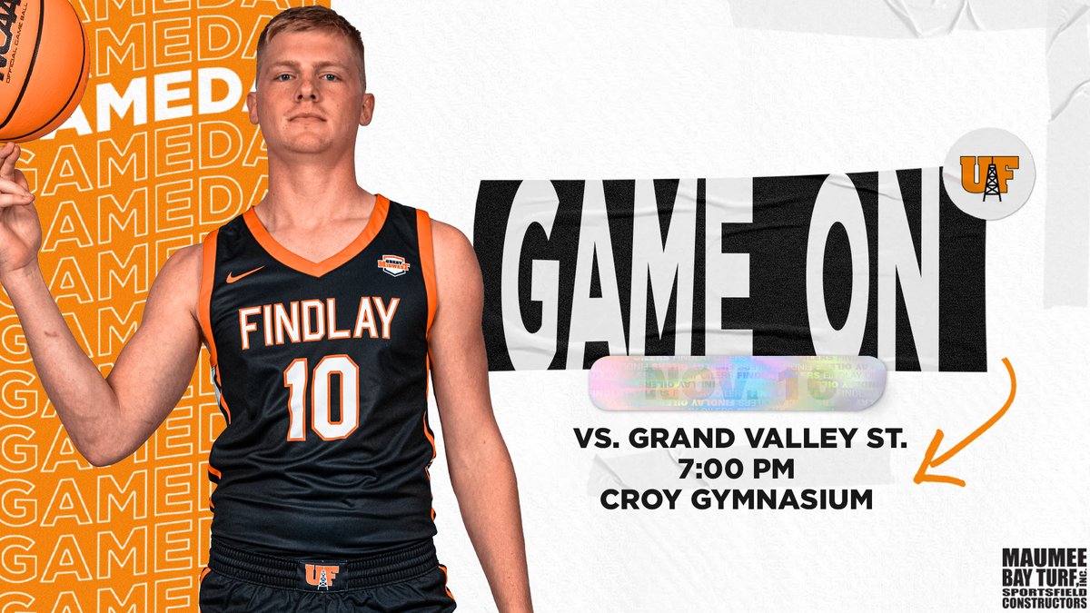 It's GAME DAY!

Findlay hosts GVSU in the 2022-23 regular-season home opener! Let's pack Croy and be LOUD 🔊

⏰: 7:00 pm
📺:tinyurl.com/bdhnavsp
📊:tinyurl.com/2zutffkb
🎙️:wlfc883.com
🎟️:tinyurl.com/36hcyfkv