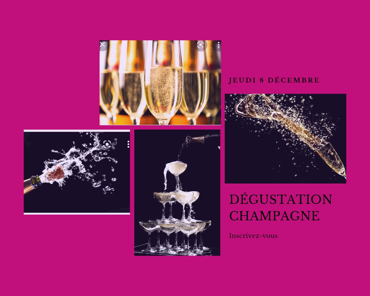 LFDB_LR's tweet photo. Prochaine dégustation le jeudi 8 décembre à 20h à #lagord #wineducation #champagne #sparkling https://t.co/qlEnBhAfGs